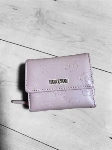 MARY QUANT 데이지 아웃라인 패턴 2 미니 지갑