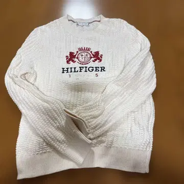 HILFIGER 아이보리 스웨터
