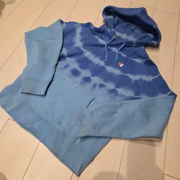 Champion 리버스 위브 후드티 다이 다이