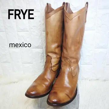FRYE 웨스턴 부츠 멕시코제 노포 브라운