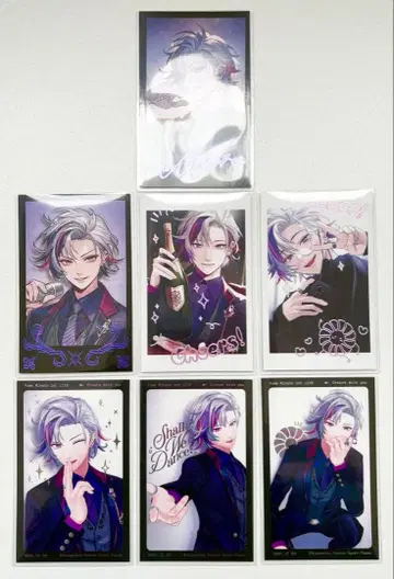 [ 후와 미나토 1st LIVE ] 폴라로이드풍 카드 전 7종