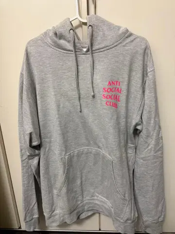ANTI SOCIAL SOCIAL CLUB 후드티 M 그레이