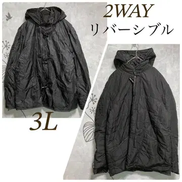2WAY 리버서블 3L 점퍼 블루종 다운 아우터 빅