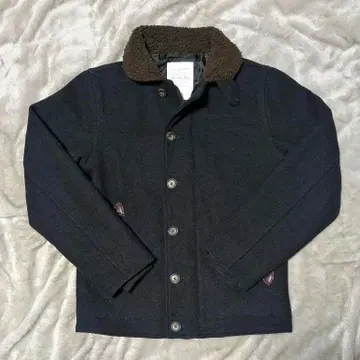 휴스턴 n-1 덱 자켓 울 옷깃 보아