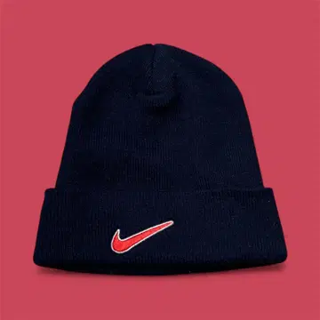나이키 네이비 니트 모자 비니 90s
