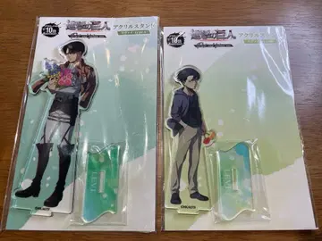 진격의 거인 past and future 아크릴 스탠드 리바이 2종