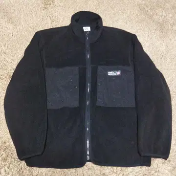 [ 완판 ] 지유 x 별의 커비 콜라보 마이크로 플리스 지퍼 자켓 블랙