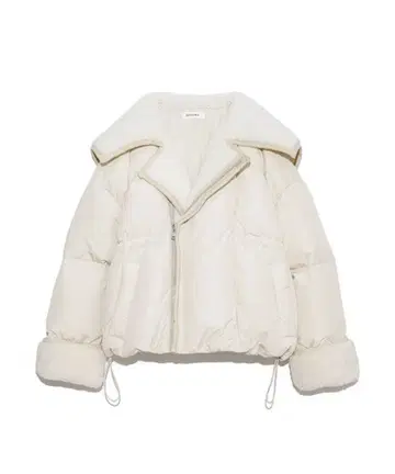 snidel : 숏 보아 다운 코트