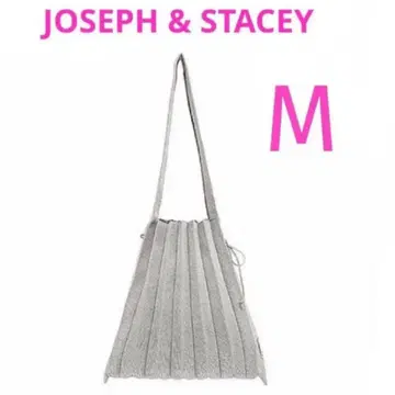 [ 새상품 ] 조셉 앤 스테이시 럭키 플리츠 니트 스타리 플라티나 M