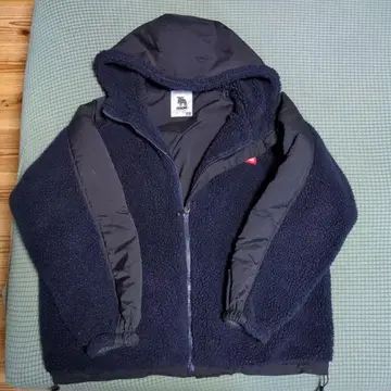 moz 플리스 자켓 L 다크 네이비