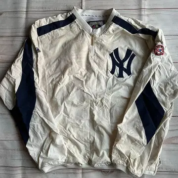 90s NY 양키스 나일론 풀오버 자켓 L 빈티지