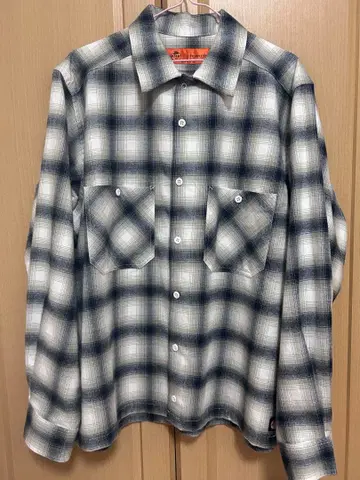 RED KAP 체크 무늬 플란넬 셔츠