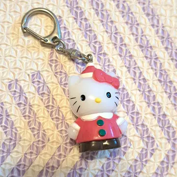 헬로키티 피규어 산타클로스 키링 라이트 SANRIO