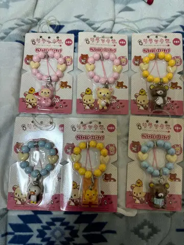 리락쿠마 코리락쿠마 장난꾸러기 비즈 스트랩 전 6종