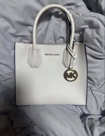 MICHAEL KORS 화이트 미니 토트백