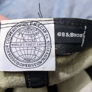 COOPERSTOWN 68&BROTHERS BASEBALL CAP