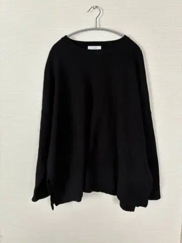 SLOBE IENA 슬로브 이에나 블랙 긴팔 니트 코튼