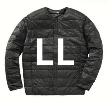 새상품 워셔블 퓨전 다운라이트 자켓 블랙 LL 워크맨 등산