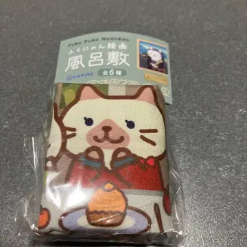 후쿠후쿠냥코 후쿠냥 회화 보자기 레어 패턴