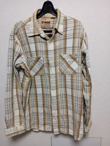 CAMCO 체크 무늬 헤비 플란넬 셔츠