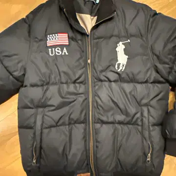 랄프 로렌 다운 자켓
