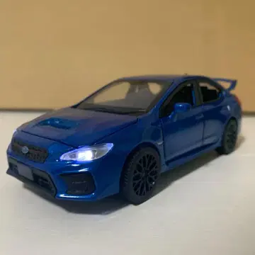스바루 임프레자 WRX STI VAB 1/32 파랑