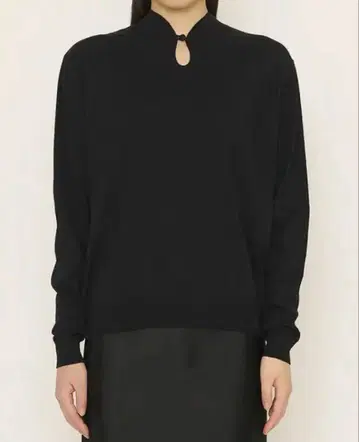 ENOF china knit 01 사이즈 black