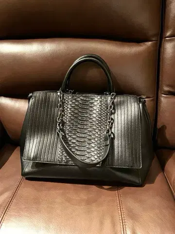 블랙 2way 백 (노브랜드)