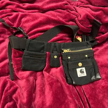 Sacai Carhartt WIP Pocket Bag black