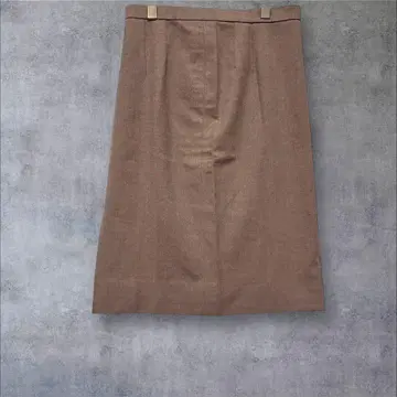a2350 롱 스커트 가을/겨울 브라운 하자품 L 사이즈