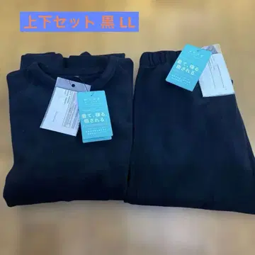 WORKMAN MEDIHEAL 블랙 ROOM 트레이닝복 상하의 세트 LL