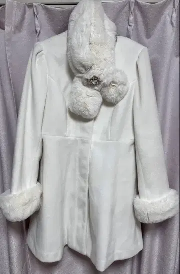 evelyn 비쥬 롱 코트