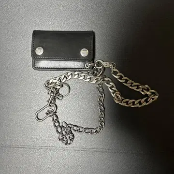 트랙 지갑 체인 세트 블랙 아메카지 y2k