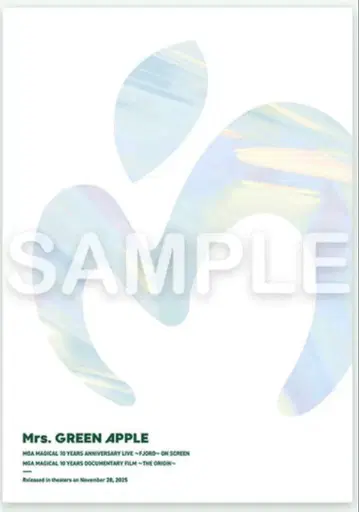 미세스 영화 팜플렛