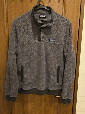Patagonia 시어링 그레이 풀오버 M