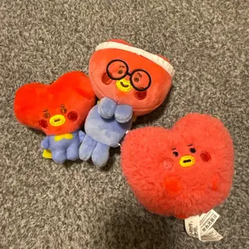 BT21 TATA 봉제 인형 3개 세트