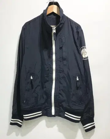Abercrombie&Fitch 수면 와펜 블루종 자켓