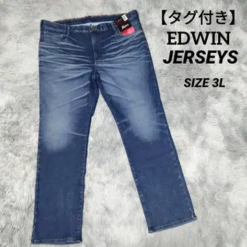 [새상품급] EDWIN JERSEYS 스트레치 데님 팬츠 SIZE 3L