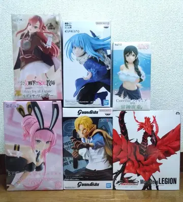 미개봉 피규어 묶음 판매 6체 세트