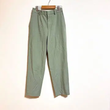 [ UNIQLO ] 모스그린 컬러 테이퍼드 팬츠 오피스 캐주얼 M