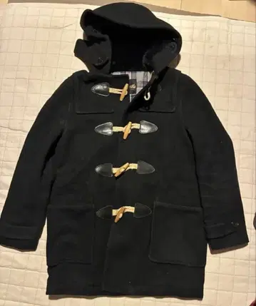 RNA 블랙 더플 코트