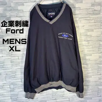 [ USA 구제 의류 ] 나일론 자켓 풀오버 XL 포드 절개 소재 피스테