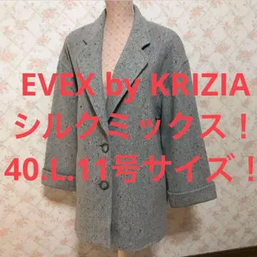 EVEX by KRIZIA/에벡스 바이 크리치아 체스터 코트 40