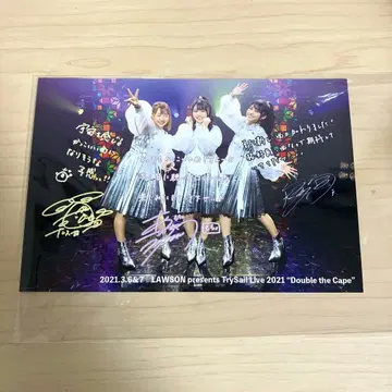 TrySail 엽서 Double the Cape 라이브 한정판