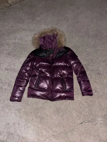 비치 사운드 퍼플 다운 자켓 M