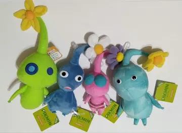 삼영무역 PIKMIN 피크민 봉제 인형 4체 세트 미사용