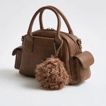 [ 완판템 ] olive des olive 퍼지 파우치 포함 보스턴 백