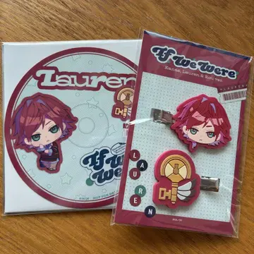 니지산지 If We Were 헤어 클립, 라운드 카드 / 로렌