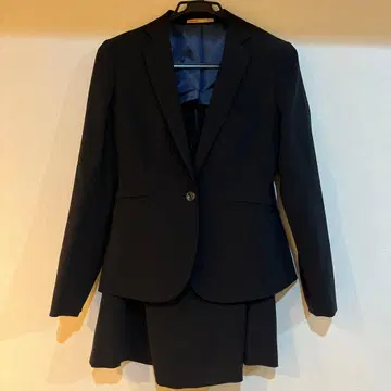 블랙 취업 정장 세트