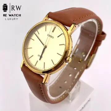 7-3660 SEIKO SPIRIT 7N01-7060 골드 브라운
